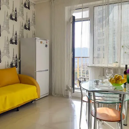 Arcadia Aparts Wiht Balcony Sea View Apartment